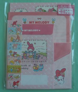 Sanrio My Melody A World of Friendship Letter Set Brand New Pack