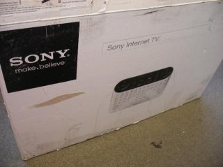 NSX 40GT1 40 LED HDTV Google TV Broken Screen Flat Panel Black