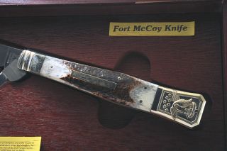 Mint Parker Fort McCoy Stag Handle Jackknife Cased 