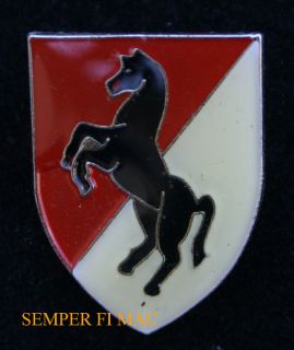  Blackhorse Regiment US Army Fort Irwin CA Hat Lapel Pin USA