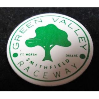 C1960s Vintage Green Valley Raceway Fort Worth TX Medal