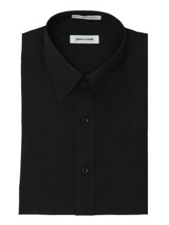 Pierre Cardin Black Regular Fit Open Pocket Dress Shirt