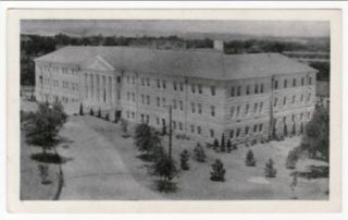 Fort Riley KS Cavalry School Academic Bldg Postcard