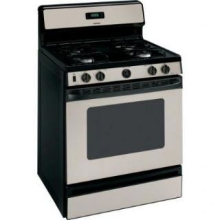 Hotpoint 30 Freestanding Gas Range with 4 SEALED Burners in Silver