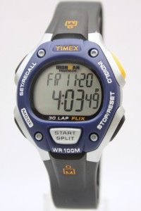 timex men ironman triathlon chrono flix watch t5e931