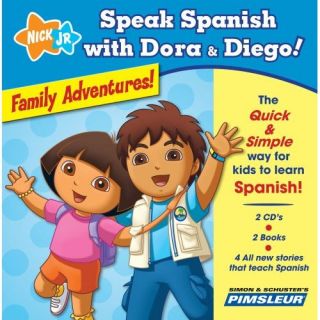 Audio CD Speak Spanish Dora Diego Adventures Pimsleur