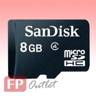 SanDisk 8GB microSDHC Class 4 4MB s MicroSD Memory Micro SD Card SDSDQ