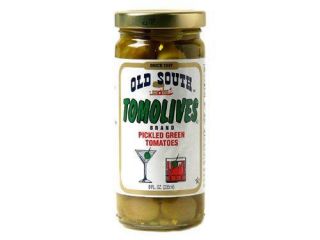 Old South Tomolives Pickled Green Cocktail Tomatoes 8oz