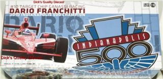 Franchittis 10 2010 Indy 500 Winning Car End of Race