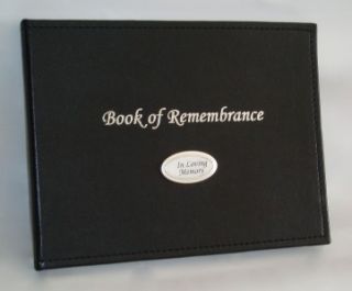 Sympathy Guest Book of Remembrance Condolence 4 Funeral Wake Loving