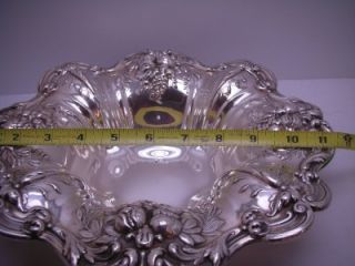 Gorgeous Sterling Silver Francis I 1st Reed Barton 11 5 inch Bowl