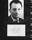 Aleksandr M Prokhorov Nobel Prize Physics 1964 Autographed Signed Card