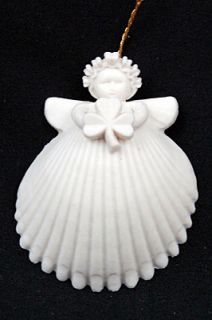Margaret Furlong 2 5 Shamrock Angel Ornament 1998