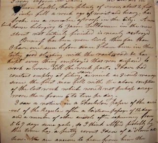 1836 Novelty Works of New York Letter Thomas Stillman