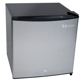  Compact Stainless Steel Fridge/Freezer with Full Range Thermostat
