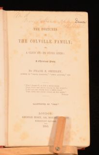  The Fortunes of the Colville Family Frank Smedley First Edition Phiz