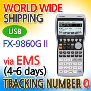  Scientific Graphing Calculator FX 9860G II New 079767186074