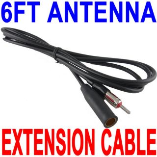CAR RADIO ANTENNA EXTENSION 6 FOOT FT 72 INCH NEW