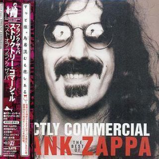 Frank Zappa Strictly Commercial Japan Mini LP 2 CD OBI 1995