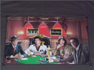 Poker Game Al Pacinos Godfather Scarface Serpico Shirt