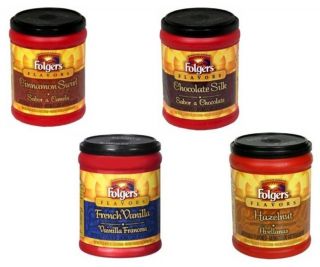 Folgers Flavors Ground Coffee Cinnamon Chocolate Hazelnut or Vanilla 2