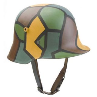 WWI Camouflage Design Replica M18 German Helmet Camo