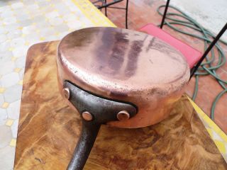 Antique French Copper Saute Pan by Gaillard of Paris