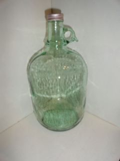  Vintage Gallo Wine Jug Aqua Green Glass