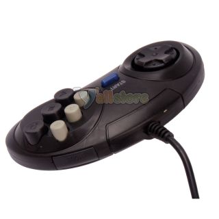 button game controller pad for sega brand black new
