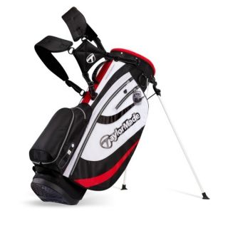 TaylorMade Golf Stratus 3 0 Stand Bag Black White Red