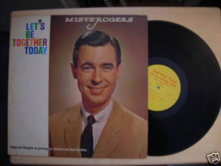  Mister Rogers Let's Be Together Today LP 70s