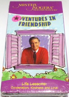 Mister Rogers Neighborhood Adventures In Friendship VHS 2005