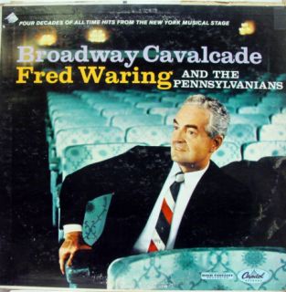 FRED WARING broadway cavalcade 2 LP VG WBO 1079 Vinyl Record