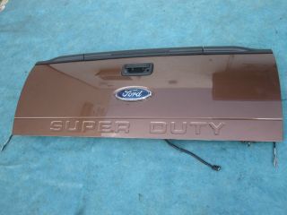 FORD F250 F350 F 250 350 KING RANCH TAILGATE TAIL GATE CAMERA STEP 09