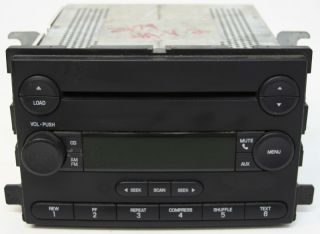 2004 2005 Ford Freestar Factory Stereo 6 Disc Changer CD Player Radio