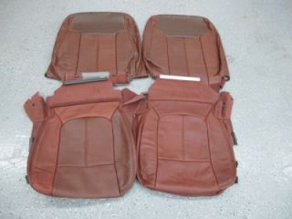 2011 ford f250 crew king ranch leather seat covers