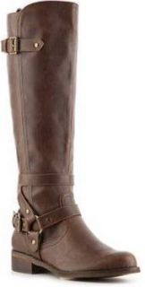 New G by Guess Hyderi Riding Season Trend Boots Women All Sizes Brown