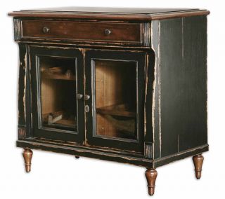 Tuscan French Country Style Decor Furniture WINE CABINET Buffet