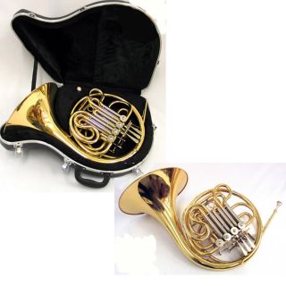  Durand Brass BB F Double French Horn w Case Mouthpiece Warranty