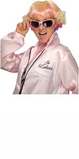 grease frenchie blonde pink costume wig