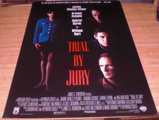 Trial by Jury Original Movie Poster Gabriel Byrne
