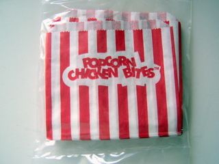 French Fry Popcorn Chicken Birthday Party Movie Night Bags Favors Qty
