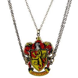 Harry Potter Gryffindor Crest Friendship Necklace 3 Piece Pendant Gift