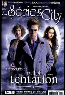 2009 French magazines Series City #1 Twilight Robert Pattinson Kristen