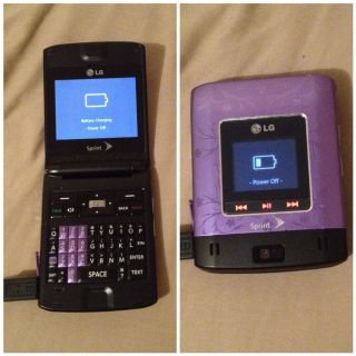 LG Lotus Lotus LX600 Purple Sprint Cellular Phone