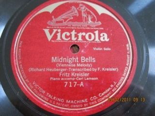 Victrola Fritz Kreisler Midnight Bells Aucassin Nicolet