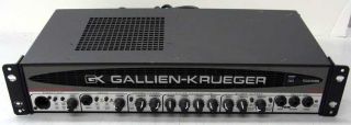 Gallien Krueger GK 1001RB II Bi AMP 700w Bass Amplifier Head