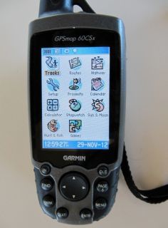 Garmin GPSMAP 60CSx Handheld s GPS Receiver Very Good Condition