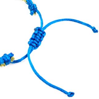  Knit Friendship Bracelets Rhinestone Lucky Bracelet BR1288