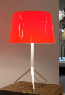 Modern Foscarini Lumiere XXL Table Lamp Lighting Lamps Red 57cm 110V